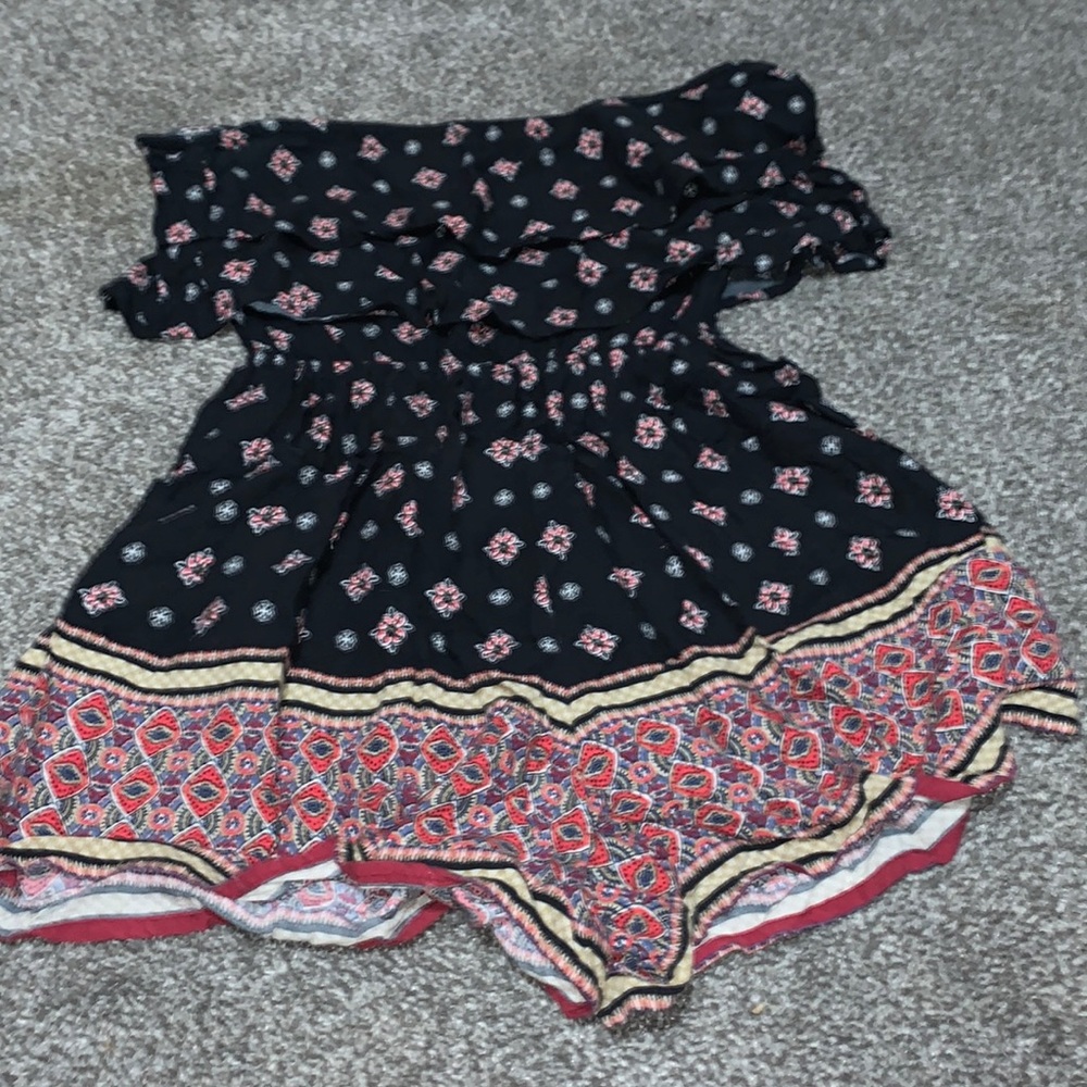 Printed romper